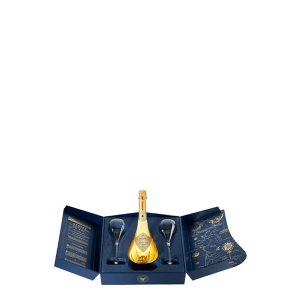 Buy De Venoge Louis XV Gift W 2 Glasses 1996 wholesale