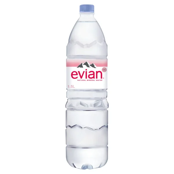 Buy Evian Still Natural Mineral Water 8x1.5L wholesale