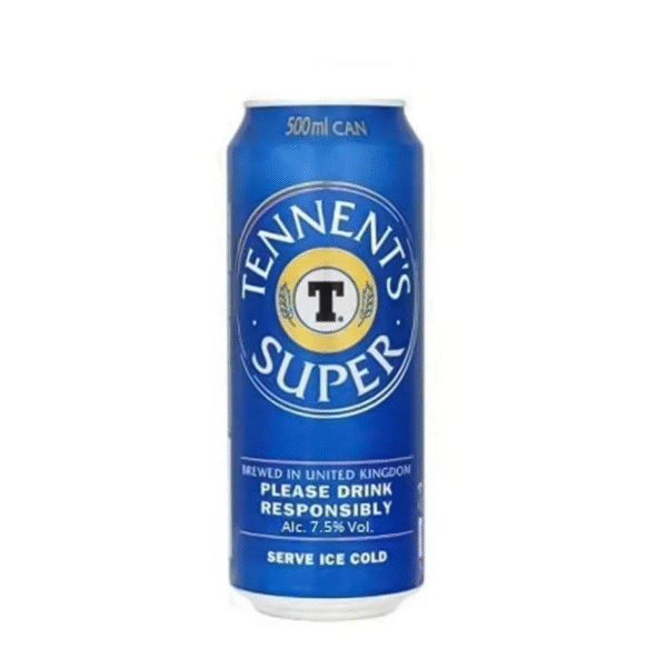 Buy Tennent's Super Strong Beer 500ml Can wholesale