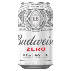 Buy Budweiser Zero Alcohol Free Cans 330ML wholesale