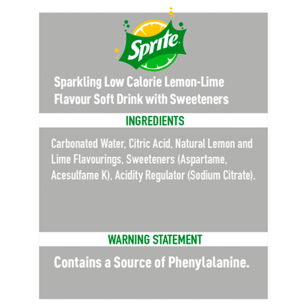 Sprite Zero 500ml (12 Pack) PET Wholesale Suppliers - Image 2