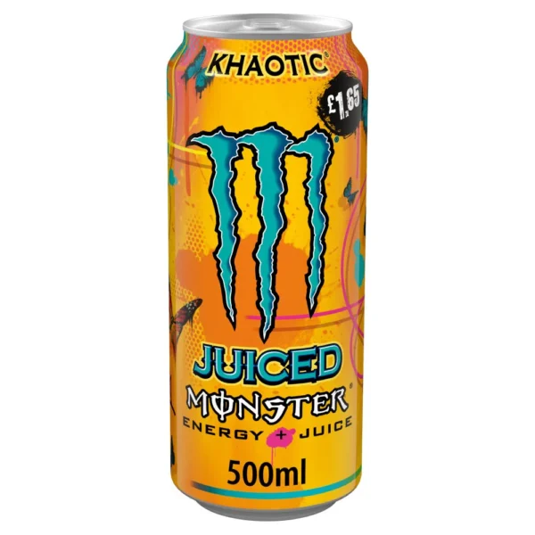 Buy Monster Energy Drink Khaotic 12 x 500ml wholesale