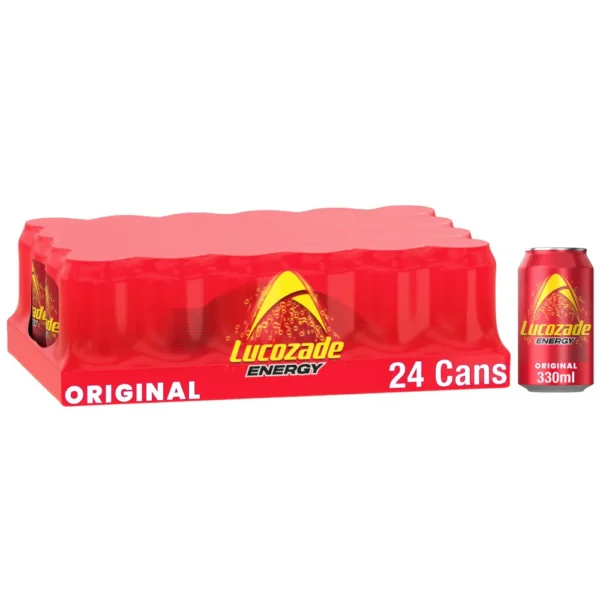 Lucozade Energy Original Cans 24 x 330ml Wholesale Suppliers - Image 2
