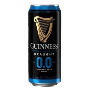 Buy Guinness Draught 0.0% Alcohol FREE Beer 440ml Can wholesale
